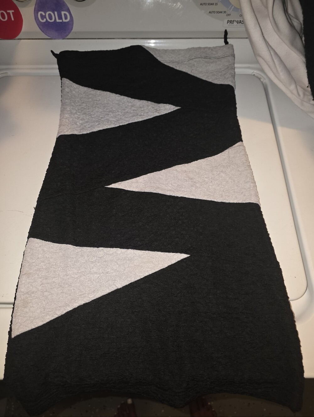 Sexy Zigzag Bodycon Mini Dress